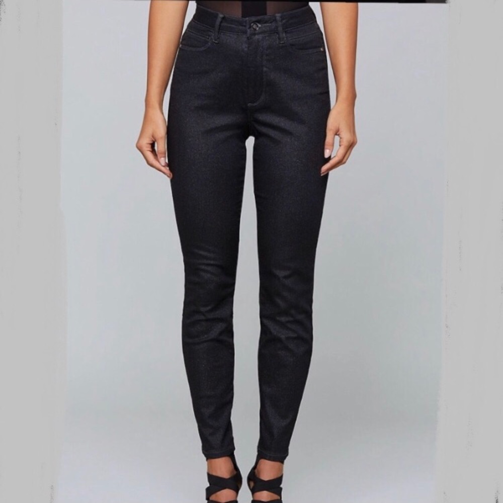 BEBE black shimmer pants